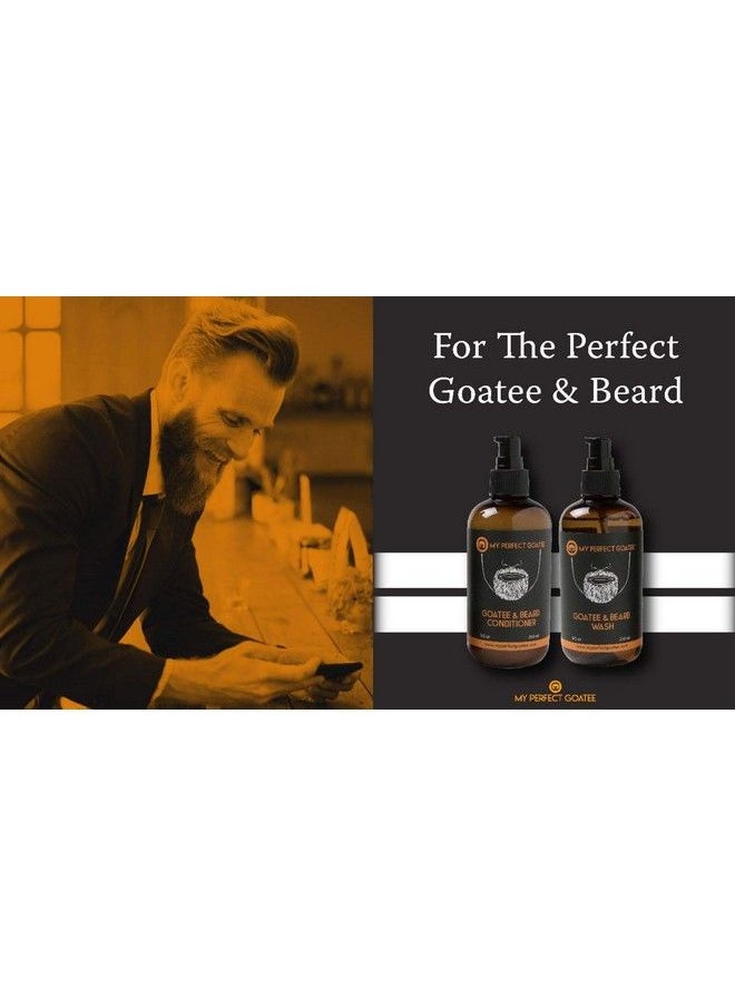 My Perfect Goatee ® Premium Beard Wash And Beard Conditioner Hydrating Facial Hair Cleanser (8.5 Oz Beard Wash)  - Image 5