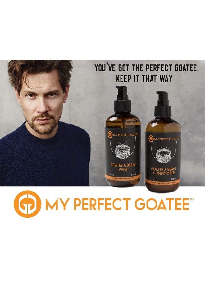 My Perfect Goatee ® Premium Beard Wash And Beard Conditioner Hydrating Facial Hair Cleanser (8.5 Oz Beard Wash)  - Image 3