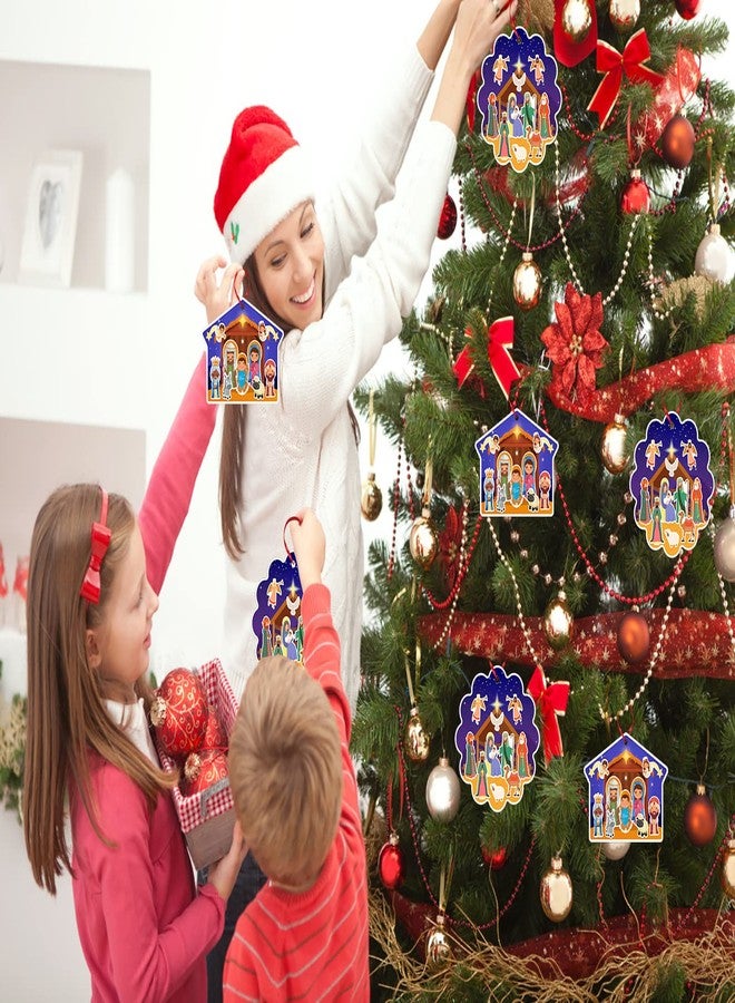 FaCraft Nativity Craft Sticker for Kids - 24pcs Make a Scene Stickers Christmas Crafts Kits DIY Set for Sunday School Classroom Religious Christian Xmas Party Game Favor Gifts - Image 3