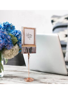 SYOSI 3-Pack Table Number Holder with Butterfly Alligator Clip, Business Card Holder Memo Sticky Photo Holder for Wedding Table Number Display  - Image 3