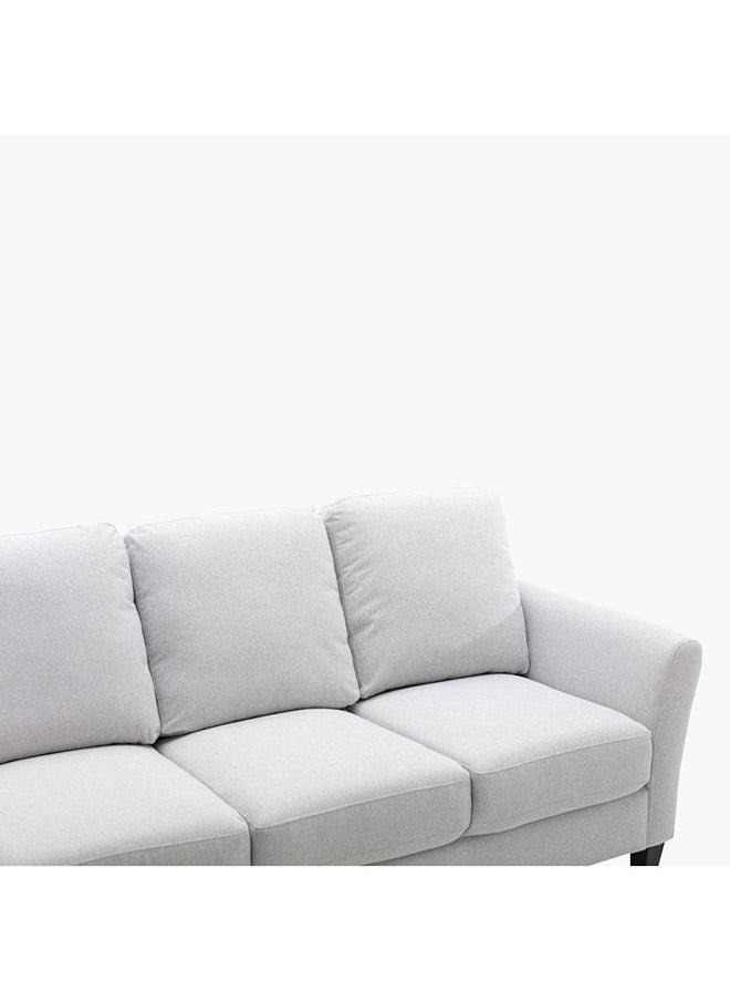 هوم بوكس أريكة قماش 3 مقاعد من أكسيس 86x90x188.5 سم رمادي  - Image 4