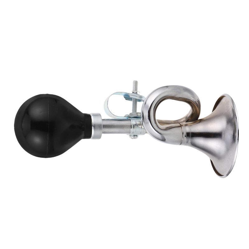 Vintage Snail Air Horn for Bicycle Handlebars Loud Curved Design Cycling Safety Accessory - Image 2