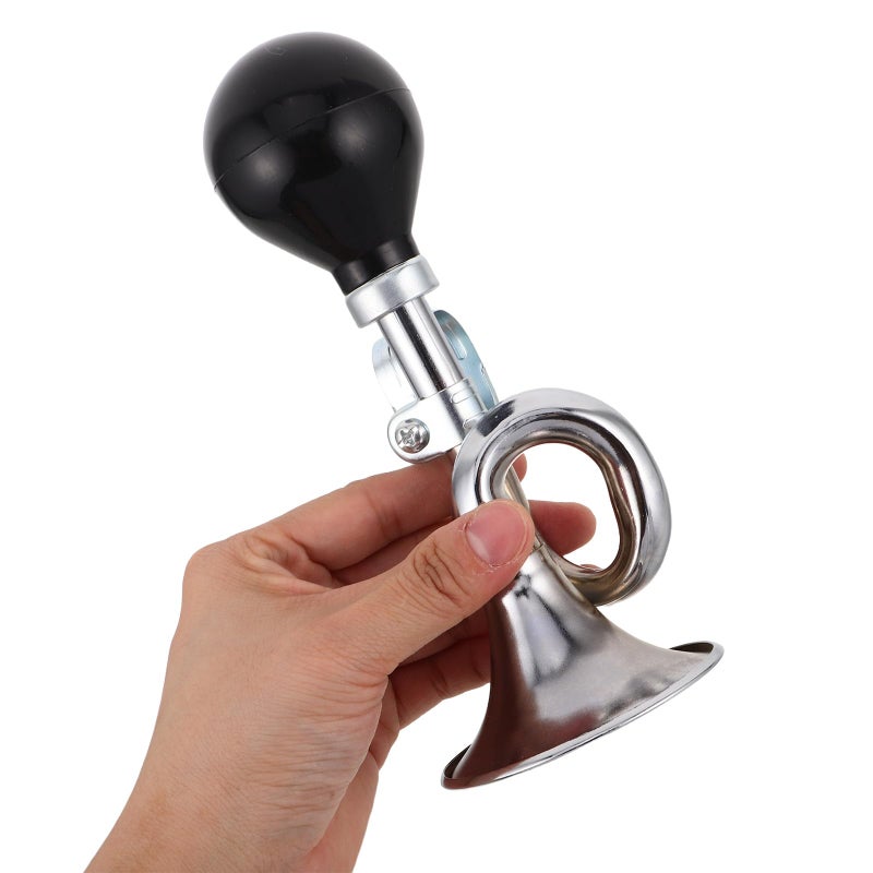 Vintage Snail Air Horn for Bicycle Handlebars Loud Curved Design Cycling Safety Accessory - Image 5