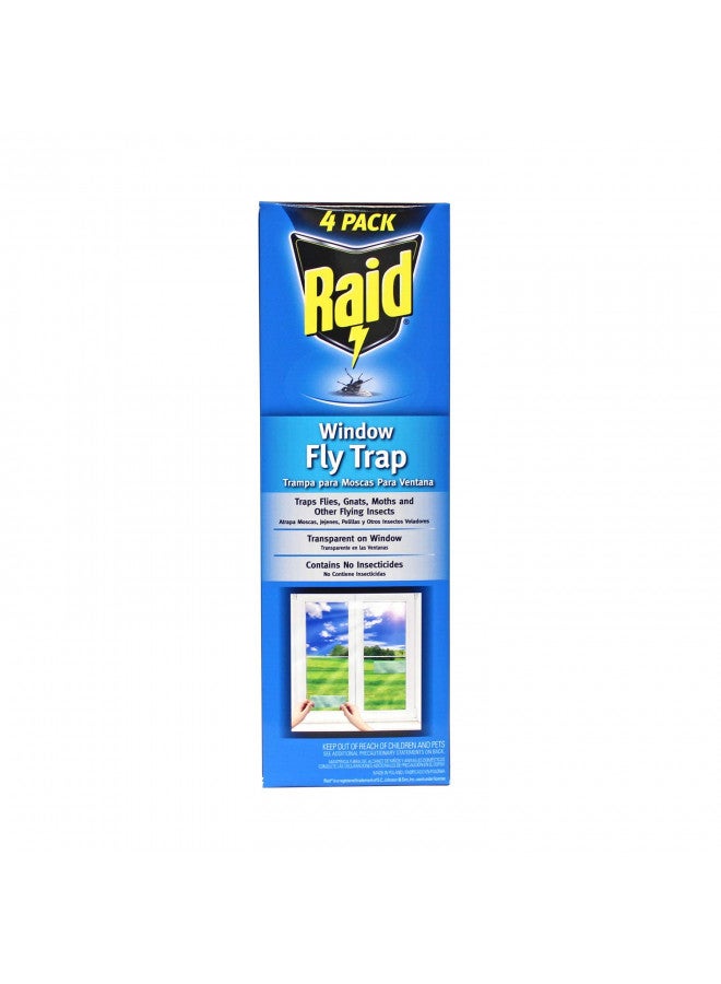 Raid Window Fly Trap, 4ct (Pack of 1) - Image 1