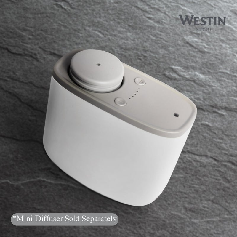 Westin Mini Home Diffuser Refill | Authentic White Tea Scent | Hotel Collection Refill Capsule | Up to 300 Hours | Notes of White Tea, Cedar, Vanilla | Waterless Fragrance for Plug-in Wall Diffusers - Image 2