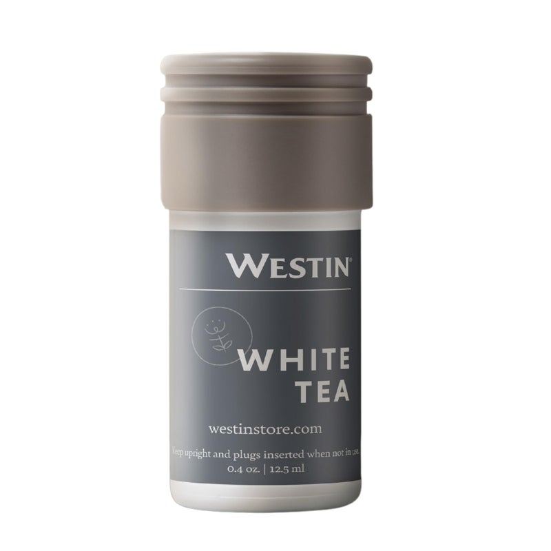 Westin Mini Home Diffuser Refill | Authentic White Tea Scent | Hotel Collection Refill Capsule | Up to 300 Hours | Notes of White Tea, Cedar, Vanilla | Waterless Fragrance for Plug-in Wall Diffusers - Image 1
