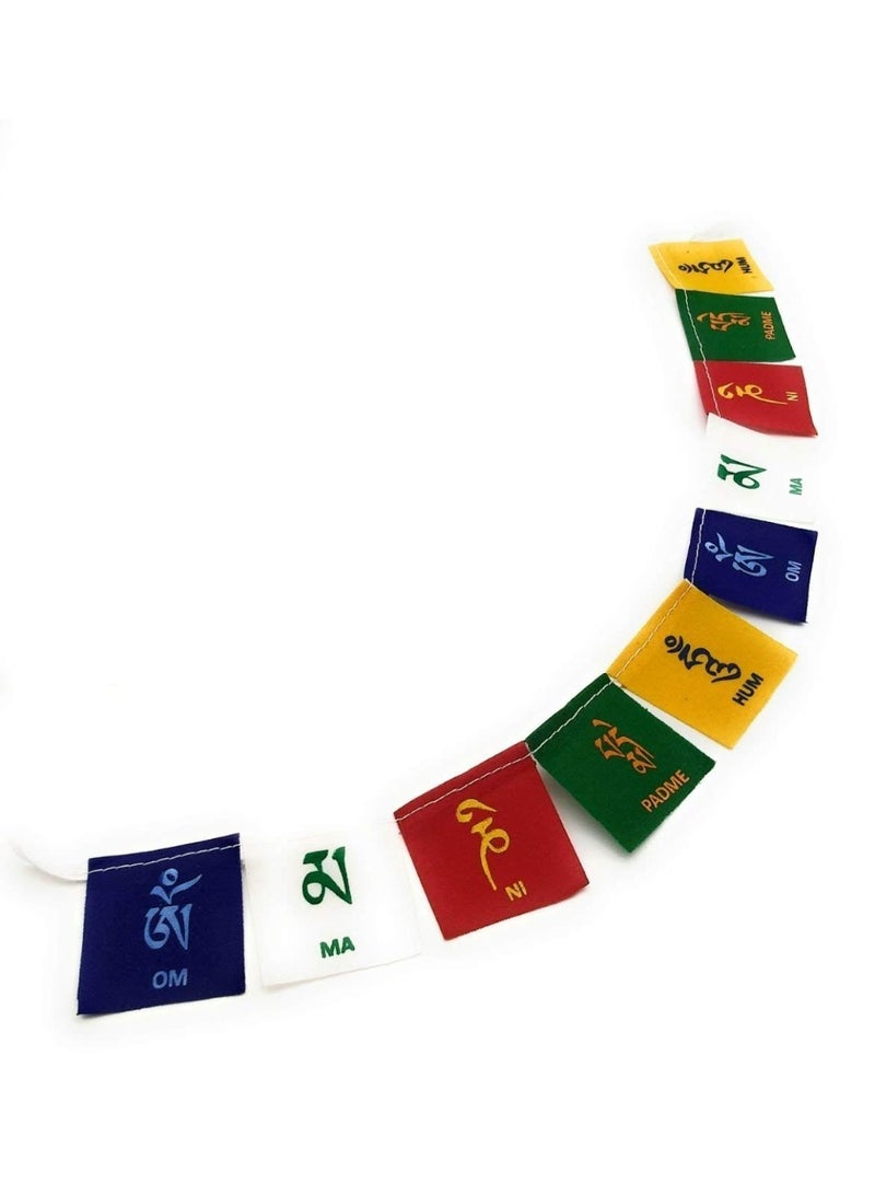 Divine Design Tibetan Prayer Flags – Traditional Lungta for Peace, Prosperity & Protection (Large) - Image 4