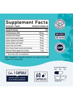 SMNutrition DIM Supplement Complex 250 mg | Hormone Balance for Women | Estrogen Menopause Relief, Hot Flashes & Night Sweats, PCOS & Estrogen Metabolism Support Supplements with Dong Quai | Gluten-Free | 60 Ct  - Image 5