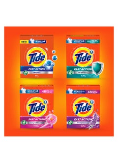 Tide Fast Action Laundry Detergent Powder With Floral Breeze Dual Pack 2 x 2.5kg  - Image 5