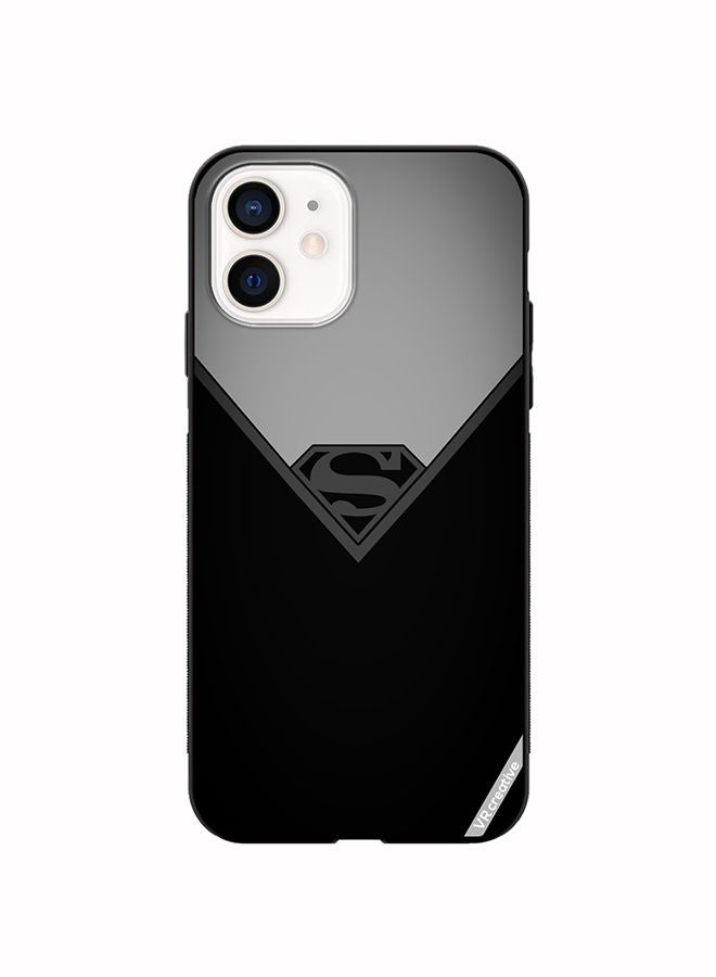 VR CREATIVE Protective Case Cover For Apple iPhone 12 mini Simple Superman Design Multicolour - Image 1