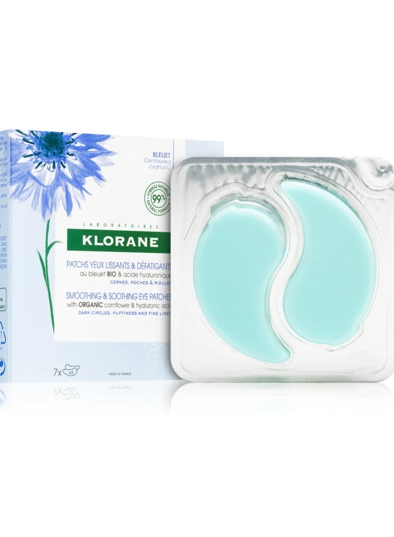 Klorane Smoothing and soothing eye patches with ORGANIC Cornflower - Image 3
