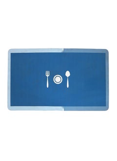 Status Contract Mat Kitchen Decor | Anti-Skid Rubber Kitchen Floor Mat | Napa Skin Super Absorbent Non Slip Mat - Floor Rug | Waterproof Kitchen Mat |(Blue), 38 X 58 Cm  - Image 2