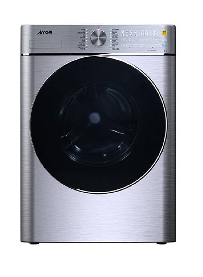 Arrow Automatic Washing Machine - Front Load - 10 kg - Silver - RO-10FWMS - Image 1