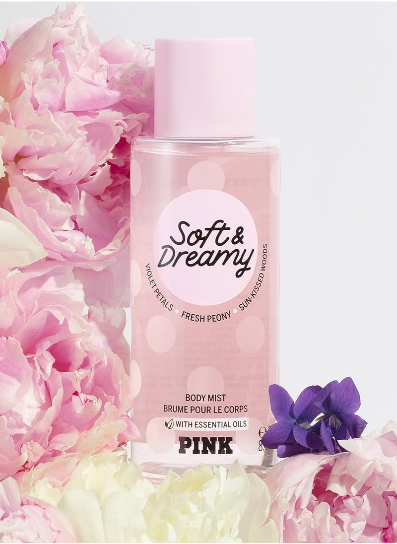 Victoria's Secret - Pink Soft & Dreamy Body Mist 250ML - Image 1
