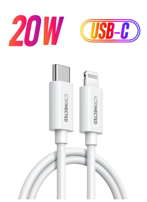 Connected ORG3 Charging Cable Type-C To Lightning MFI 20W PD 1.2m