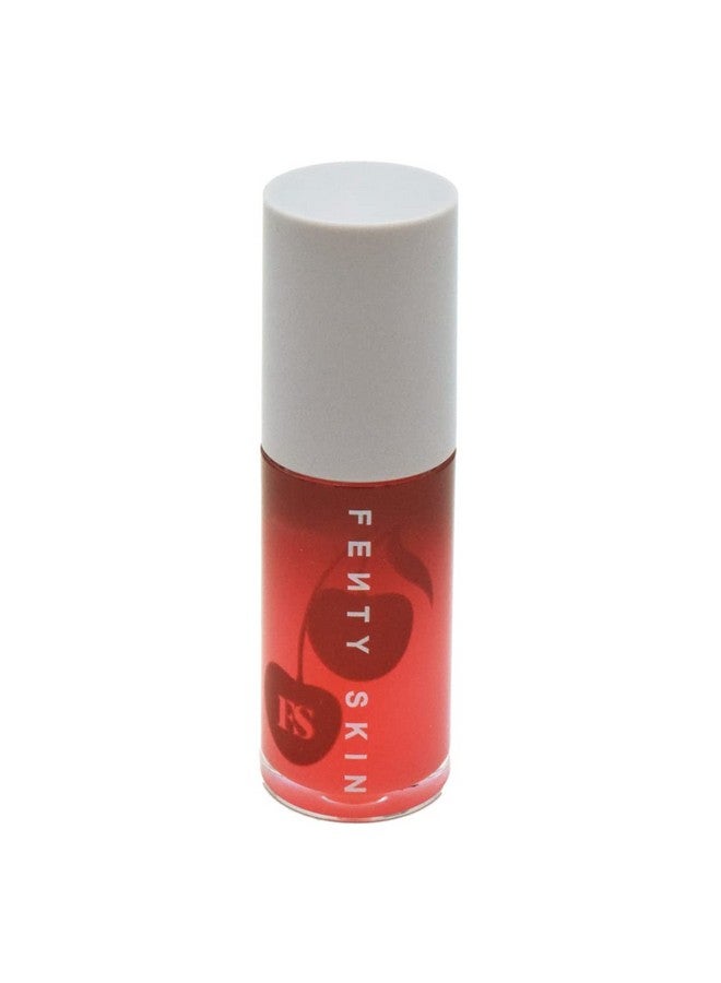 FENTY SKIN Cherry Treat Conditioning Strengthening Lip Oil Cream White 5.6 g
