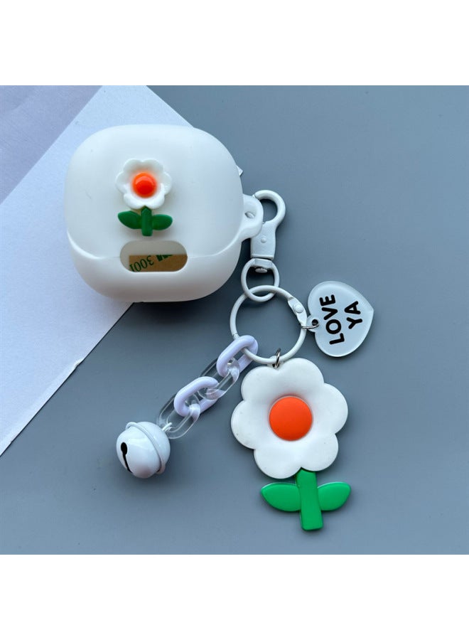 Suitable For Sound Wide Anker Soundcore Liberty4NC Wireless Bluetooth Headset Protective Case Cartoon Soft Case-Color:37+ Pendant-Model:Soundcore Liberty 4 Pro  - Image 1