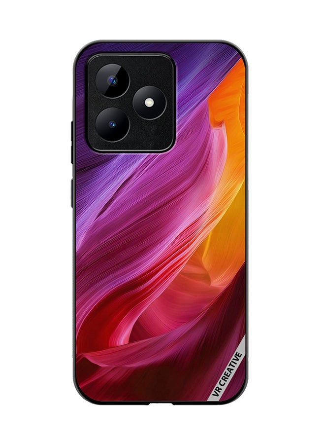 VR CREATIVE Protective Case Cover For Realme C53 Layers Design Multicolour - Image 1