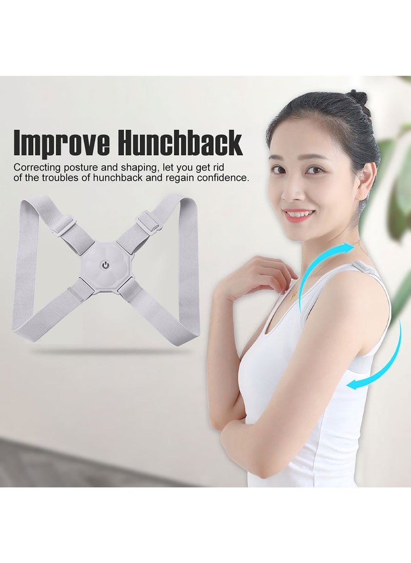 Generic Adjustable Smart Back Posture Corrector Back Intelligent Brace Support Belt  - Image 2