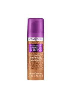 Covergirl Simply Ageless Skin Perfector Essence Foundation 60 Tan Tinted Skin Perfector Skincare Makeup Hybrid Sheer Tint Radiant Finish SkinLike Finish Vegan Formula 10oz