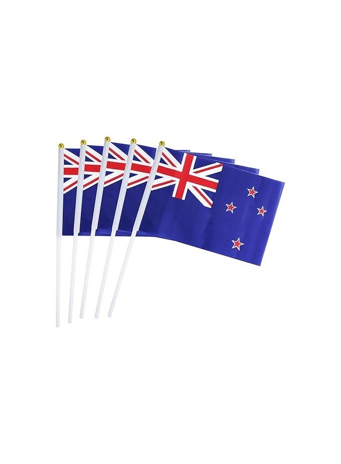 PRINTSHOP4ME Set of 10 Hand-Held Mini Country Flags - Perfect for Parades - Festivals and Party Decorations - Party Favors and Event Supplies - Image 1