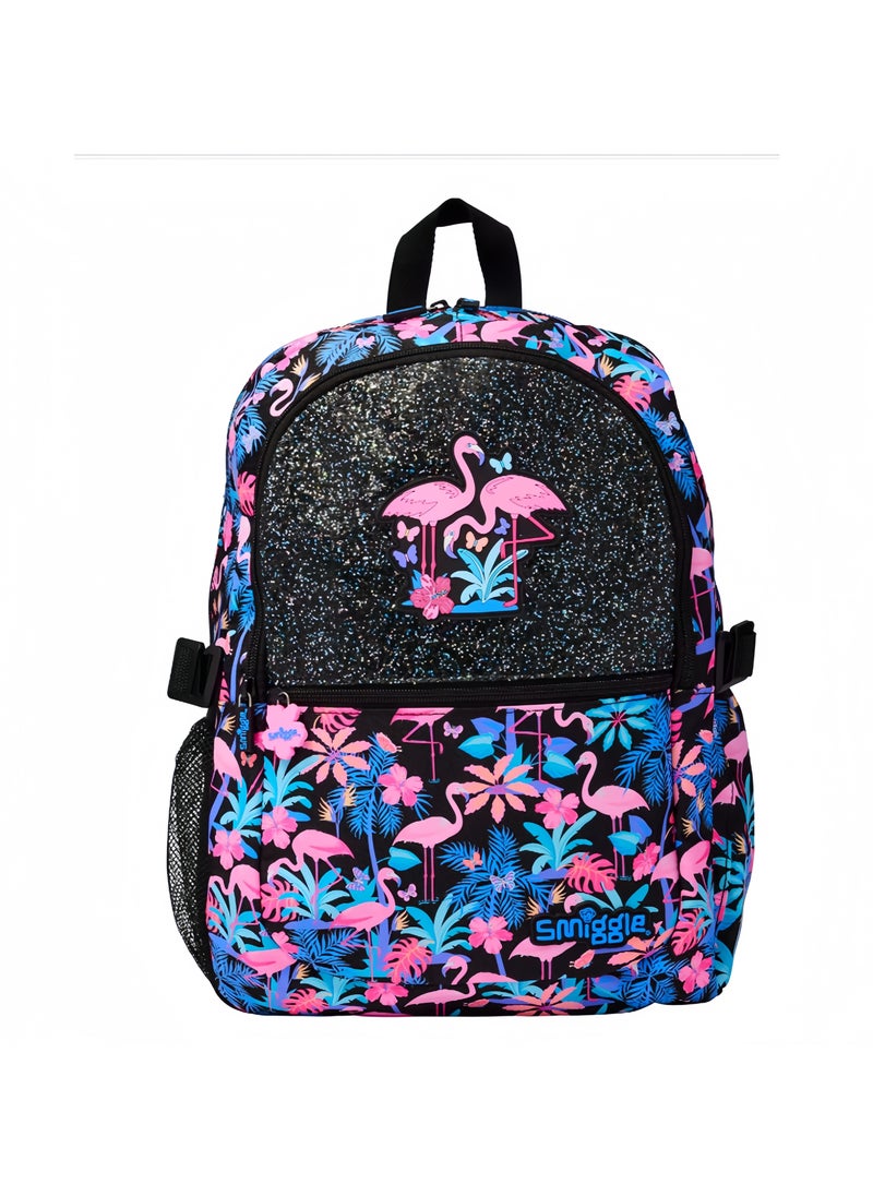 Smiggle Smiggle Girls Sequin Student Backpack Primary and Secondary School Children Backpack Outdoor Leisure Bag Backpack 42*30CM 