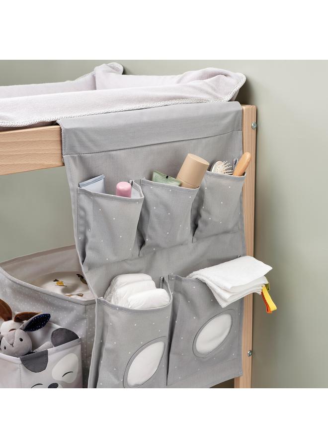 زبون وحدة تخزين معلقة، منقط/رمادي فاتح، 45×64 سم - Image 3