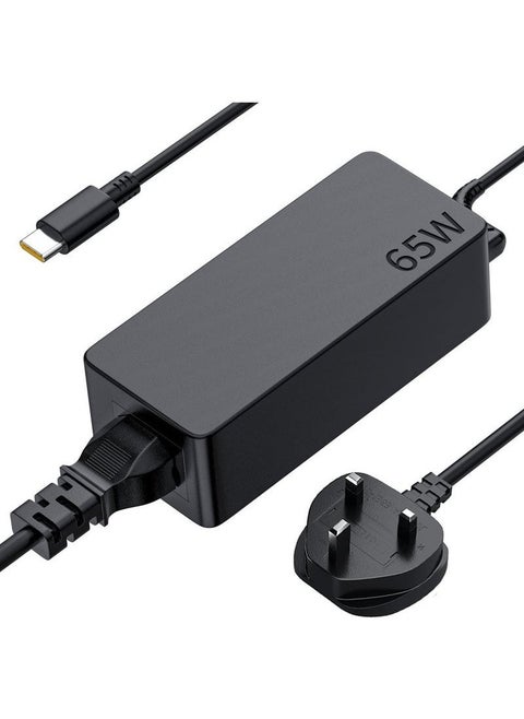 USB-C 65W 45W AC Replacement Charger fit for Lenovo ThinkPad T14 T15 T480 T480s T490 T490s T495 T495s T580 X13 X280 X380 X390 X395 E15 E480 E490 Lenovo Yoga C330 65W Laptop Power Supply Adapter Cord