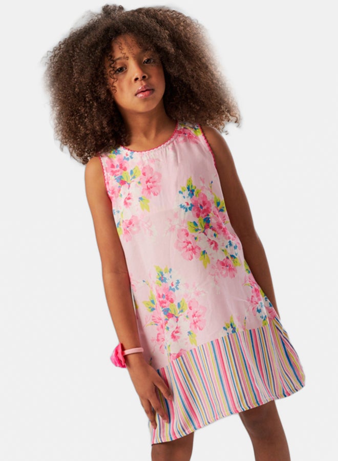 جودي ميني فستان صيفي مطبوع - Image 1