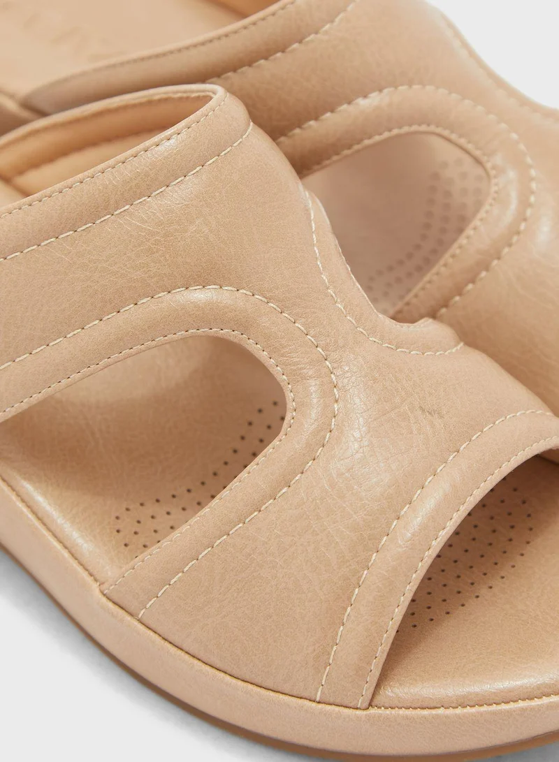 EEAZID Daria Wedge Sandals