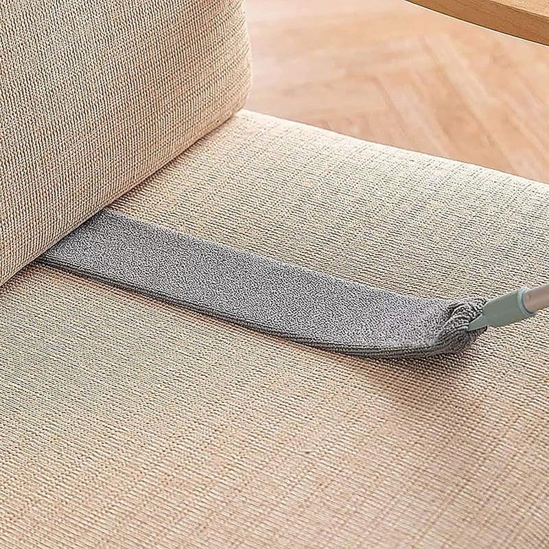 klarako Retractable Gap Dust Cleaner, Dust Brush Under Appliance Microfiber Duster with Extension Pole Bendable, Washable, Extendable Gap Dusters for Sofa Bed Furniture Bottom - Image 3