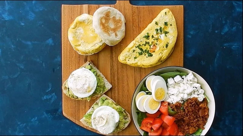 AMBSS SYS Two in One -Microwave Omelet Maker + Egg Poacher All In One Dish On The Go Quick N Easy Breakfast BPA Free Plastic - Image 4