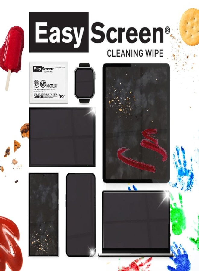 PDI Easy Screen Cleaning Wipes, Electronic Screen Cleaning, Laptops, Monitors, Phone, Tablet, TV Screen Cleaning Wipe, 70 Wipes per Canister, Large 9"x 6" Durable Wipe - Image 3