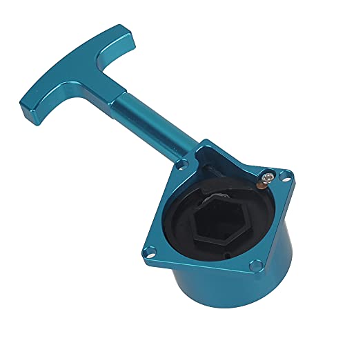 logyues Blue Upgrade Parts Aluminum Alloy RC Car Pull Starter for R020 Vertex 18 Nitro Engine - Image 2