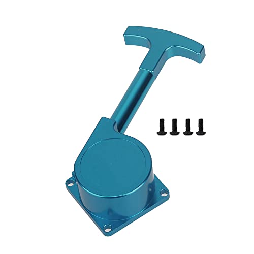 logyues Blue Upgrade Parts Aluminum Alloy RC Car Pull Starter for R020 Vertex 18 Nitro Engine - Image 1