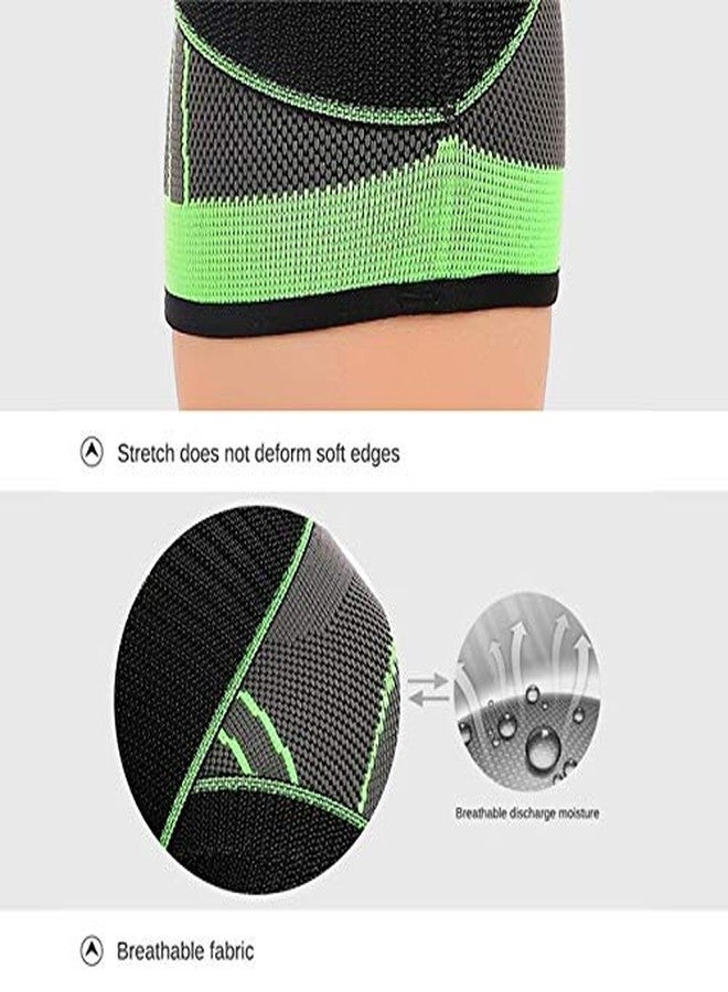 GymWar Knee Support for Joint Pain and Arthritis Relief, Improved Circulation Compression - Free Size - Single - Image 4