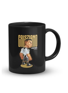 LIGHTNIING HAMMERZ LIGHTNIING HAMMERZ Ronaldo Printed Coffee Mug Football Print Coffee Mugs 330ml Microwave Dishwasher Safe  - Image 1