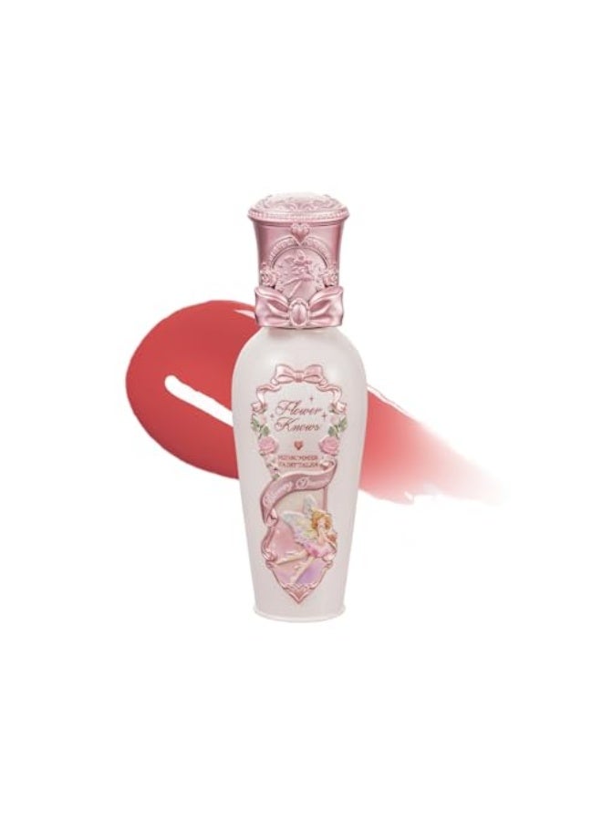 Flower Knows Midsummer Fairytales Lip Gloss-Glowy Moisturizing Coating Lip Lacquer-Hydrating Tinted Lip Oil for Girls & Women-Vegan & Cruelty Free - 0.17Fl Oz (G03 Firefly, 5 ml) - Image 1