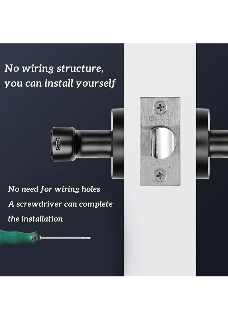 Smart Fingerprint Door Lock - Keyless Entry with USB Charging & Keypad, Ideal for Bedrooms, Offices & Private Spaces