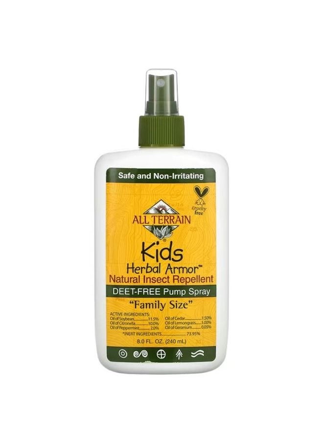 All Terrain All Terrain, Kids Herbal Armor, Natural Insect Repellent, 8 fl oz (240 ml) 