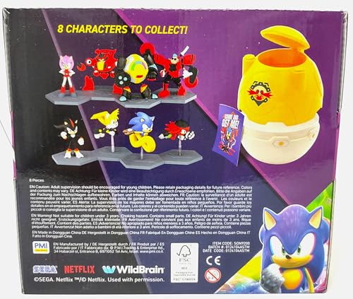 Sonic Prime Paradox Chaos Capsule, 1 Blind Capsule per Order, Bonus Sticker Bundle - Image 2