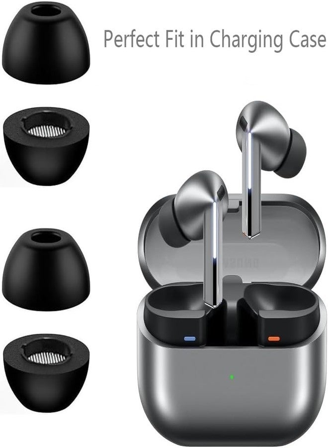 ALXCD Foam Ear Tips Compatible with Galaxy Buds 3 Pro SM-R630N, S/M/L/XL 4 Pairs Soft Memory Foam Earbuds Tips, Compatible with Galaxy Buds 3 Pro SM-630N 4 Pairs SMLXL - Image 3