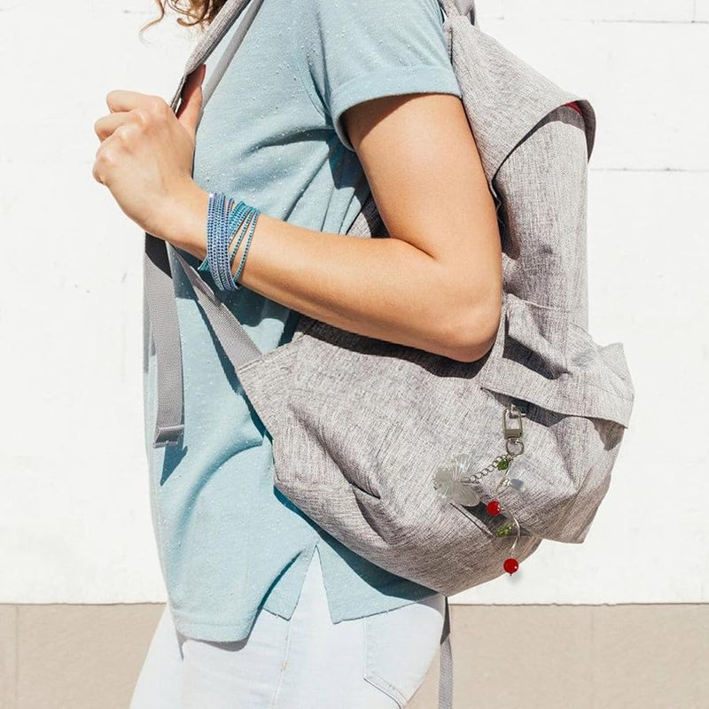 Strawberry Metal Keychain Acrylic Charm Pendant Bag Accessory For Women Girls - Image 4