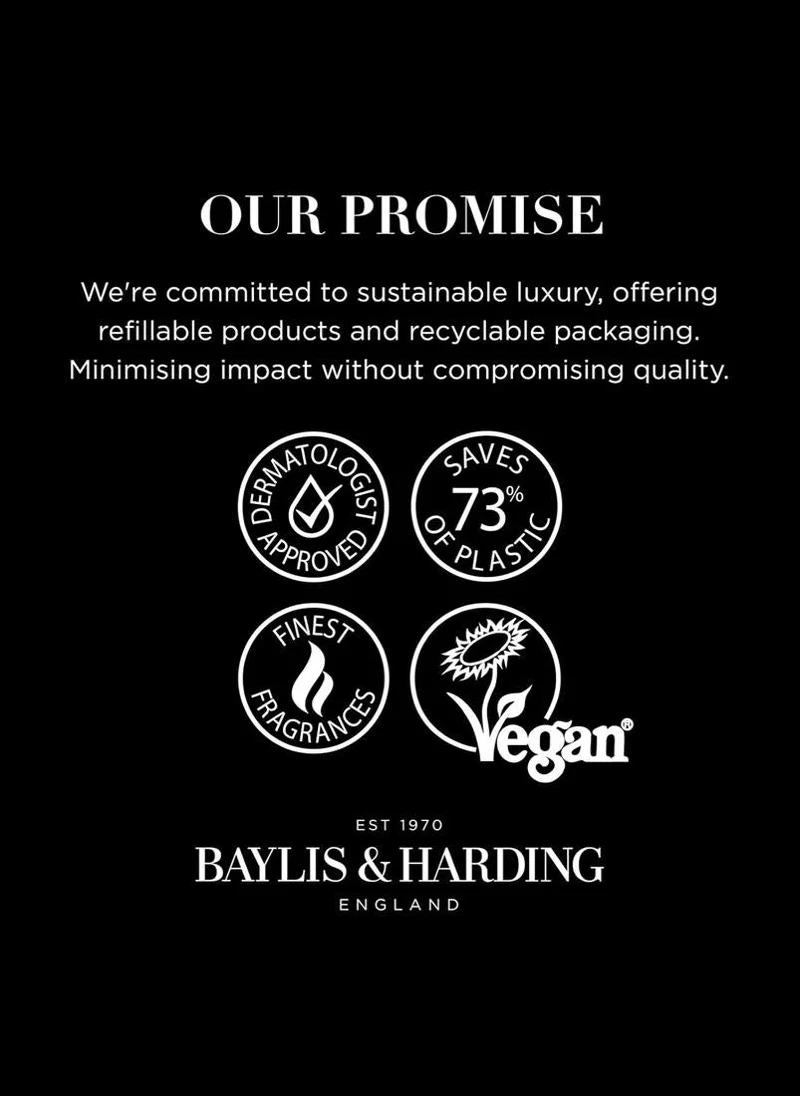 Baylis & Harding  Wild Lavender & Geranium Hand Wash, 500ml (Pack of 2) | Relaxing & Aromatic Hand Soap | Gentle Cleansing Formula | Vegan & Cruelty-Free | Soothing Floral Fragrance  | Best Price UAE