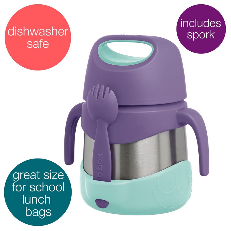 B.box Lilac Pop Insulated Food Jar, 1 EA - Image 4