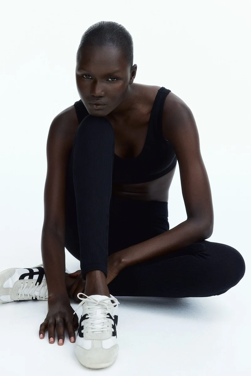 H&M Seamless ribbed leggings