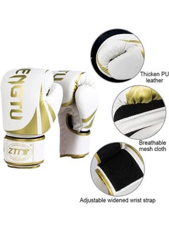 Arabest Men & Women Kickboxing Gloves, Boxing Training Gloves for Sparring Gloves Heavy Bag for Muay Thai Boxing Kickboxing  - Image 4