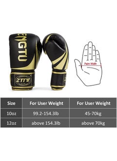 Arabest Men & Women Kickboxing Gloves, Boxing Training Gloves for Sparring Gloves Heavy Bag for Muay Thai Boxing Kickboxing  - Image 3