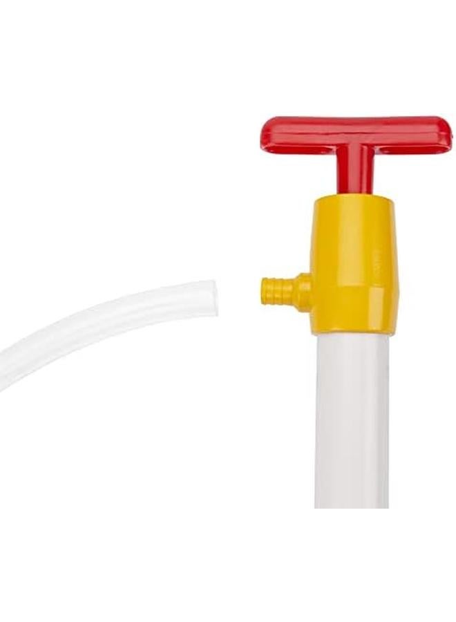 بيرفورمانس تول W54286 موزع مضخة سطل خرطوم فليكس لنقل السوائل دلاء بيضاء 5 جالون - Image 4