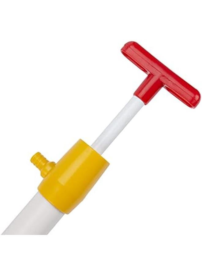 بيرفورمانس تول W54286 موزع مضخة سطل خرطوم فليكس لنقل السوائل دلاء بيضاء 5 جالون - Image 3